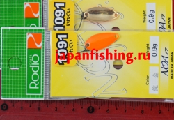 Блесна RodioCraft Noa-Jr. (0.9g, 1.2g, 1.4g)