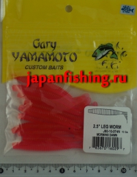 Gary Yamamoto Leg Worm 2.5" (60297) 10шт
