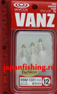 Vanfook Vanz RBM-1201 #12 3шт мухи