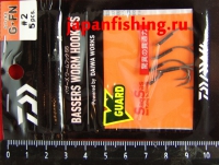 Daiwa Bassers Worm Hook SS G-FN #2 5шт