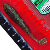 Jackall Ammonite Shad 3"(8шт)DarkThunder