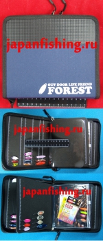 Forest-2017 21.5х18.5х4.5см blue кошелёк д/блёсен